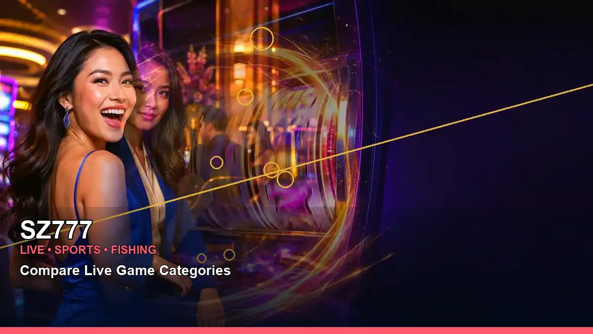 SZ777 mobile-friendly luxury online slot games in a refined casino setting