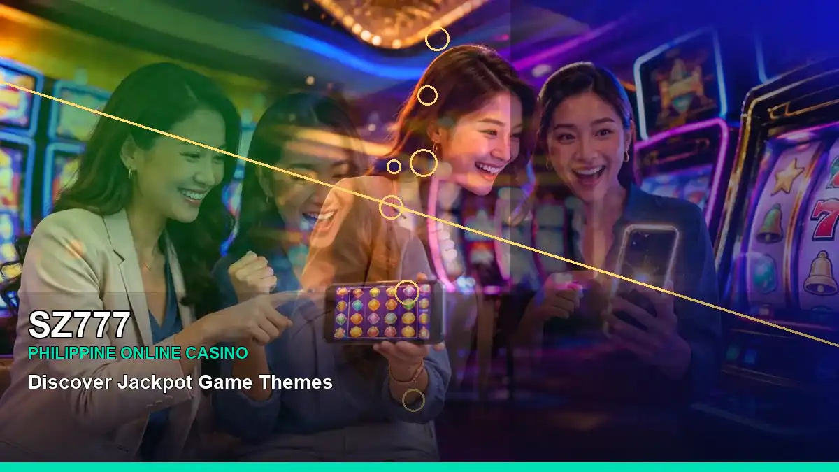 SZ777 VIP casino rewards featuring an adult Filipina casino host in a right-diagonal composition
