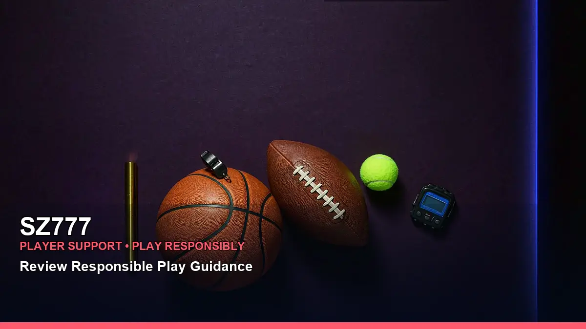 SZ777 sports and games experience arranged in a clean equipment flatlay for Philippine players