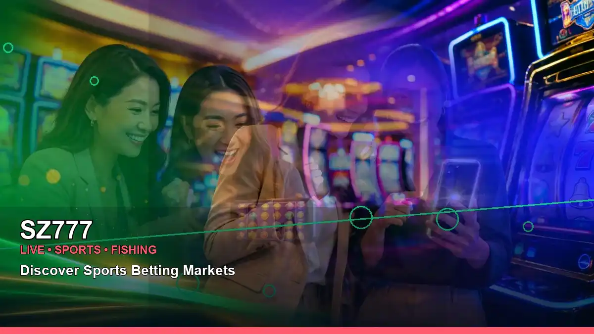 SZ777 guide to casino deposits and wallet information with an adult Filipina presenter in a panoramic gaming scene